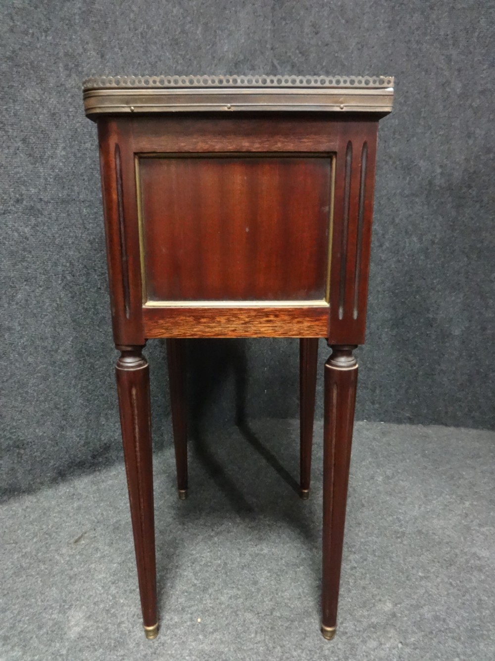 Good Pair French Empire Mahogany Bedside Chests of Drawers View III