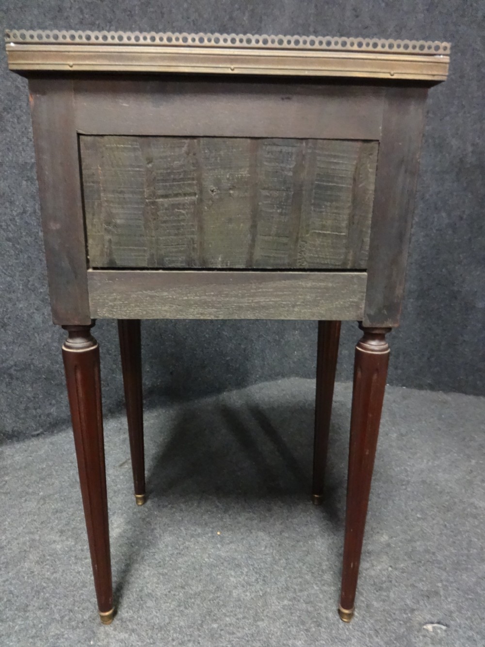 Good Pair French Empire Mahogany Bedside Chests of Drawers View IV