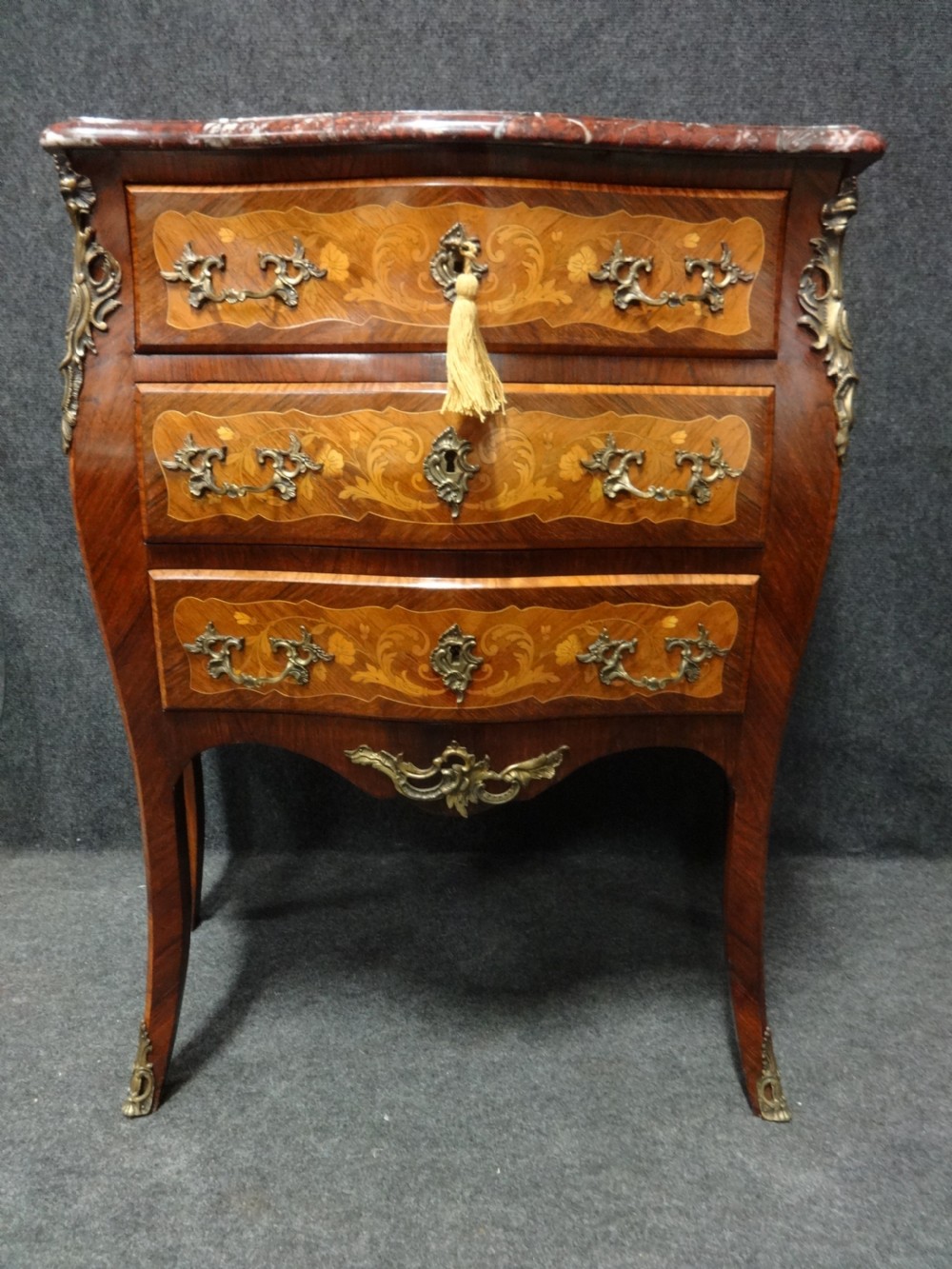 Superb French Marquetry Commode Chest of Drawers View VI