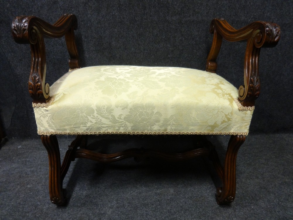Pretty French Stool View II
