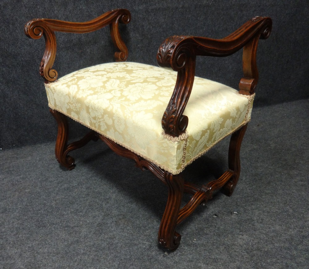Pretty French Stool View VII