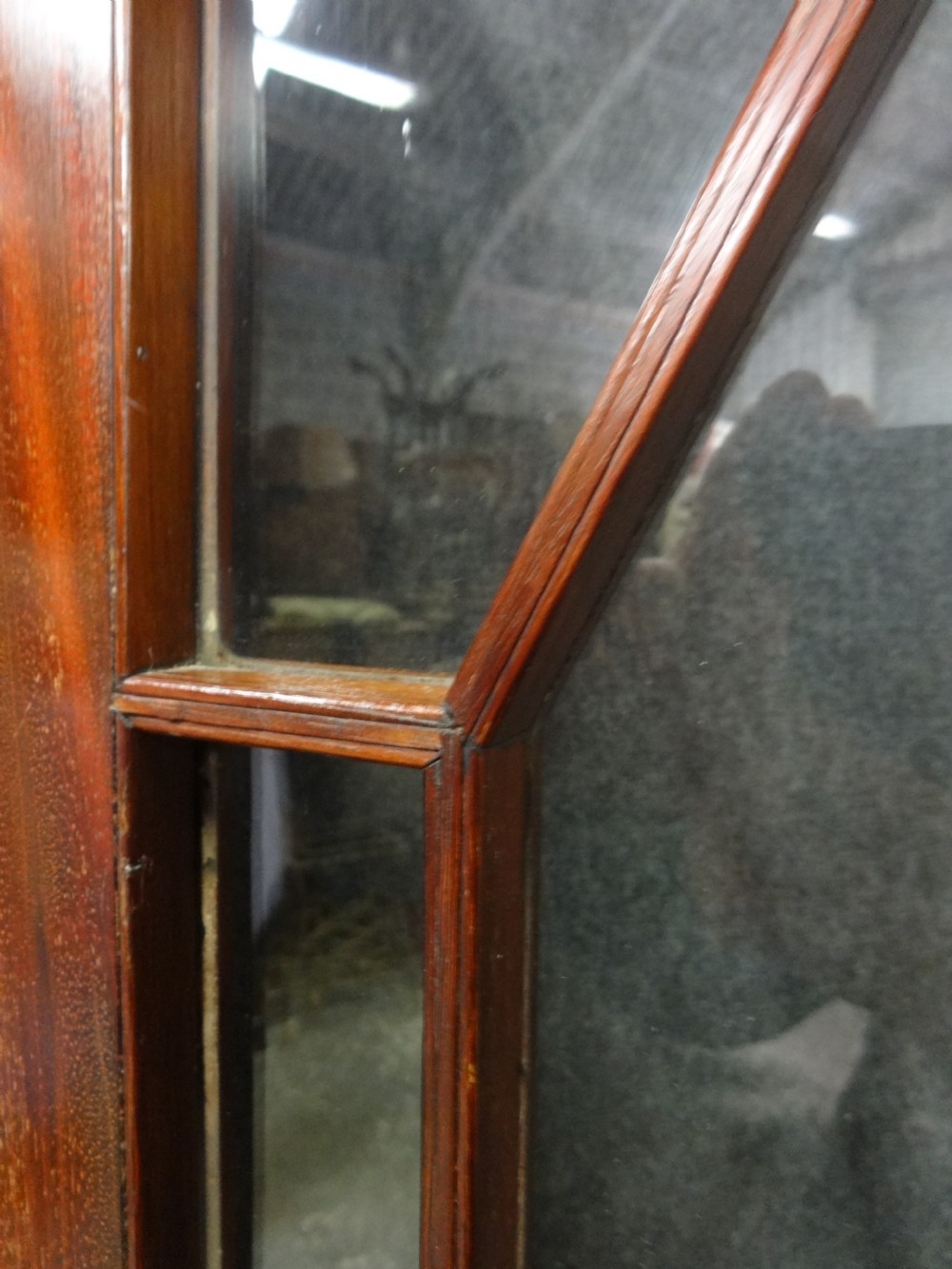 Very Good Mahogany Inlaid Bookcase of Slim Proportions View X