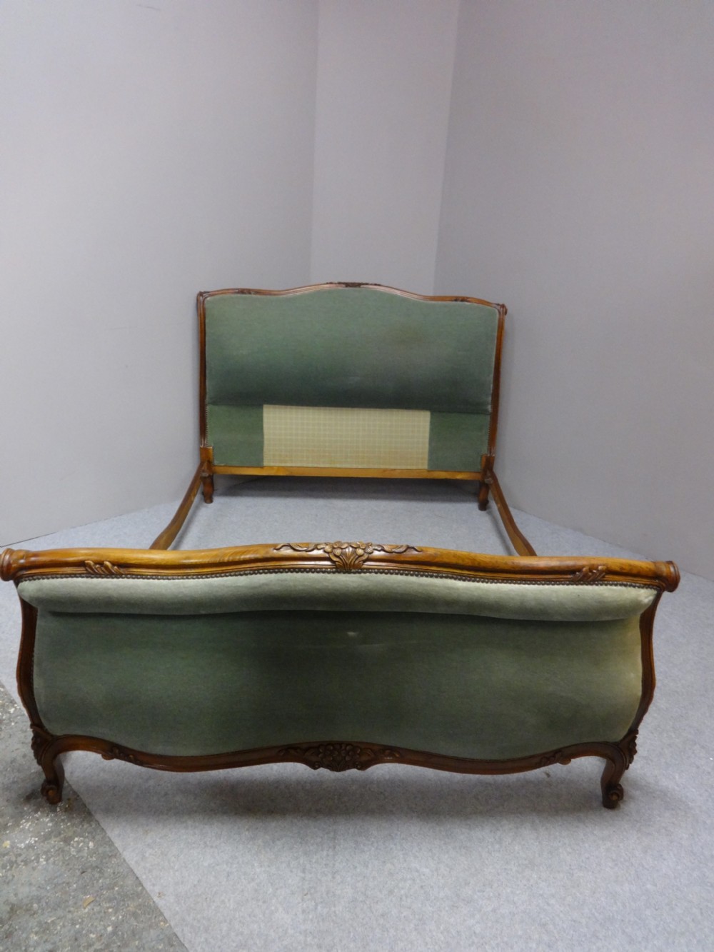 Lovely French  Roll End Double Bed