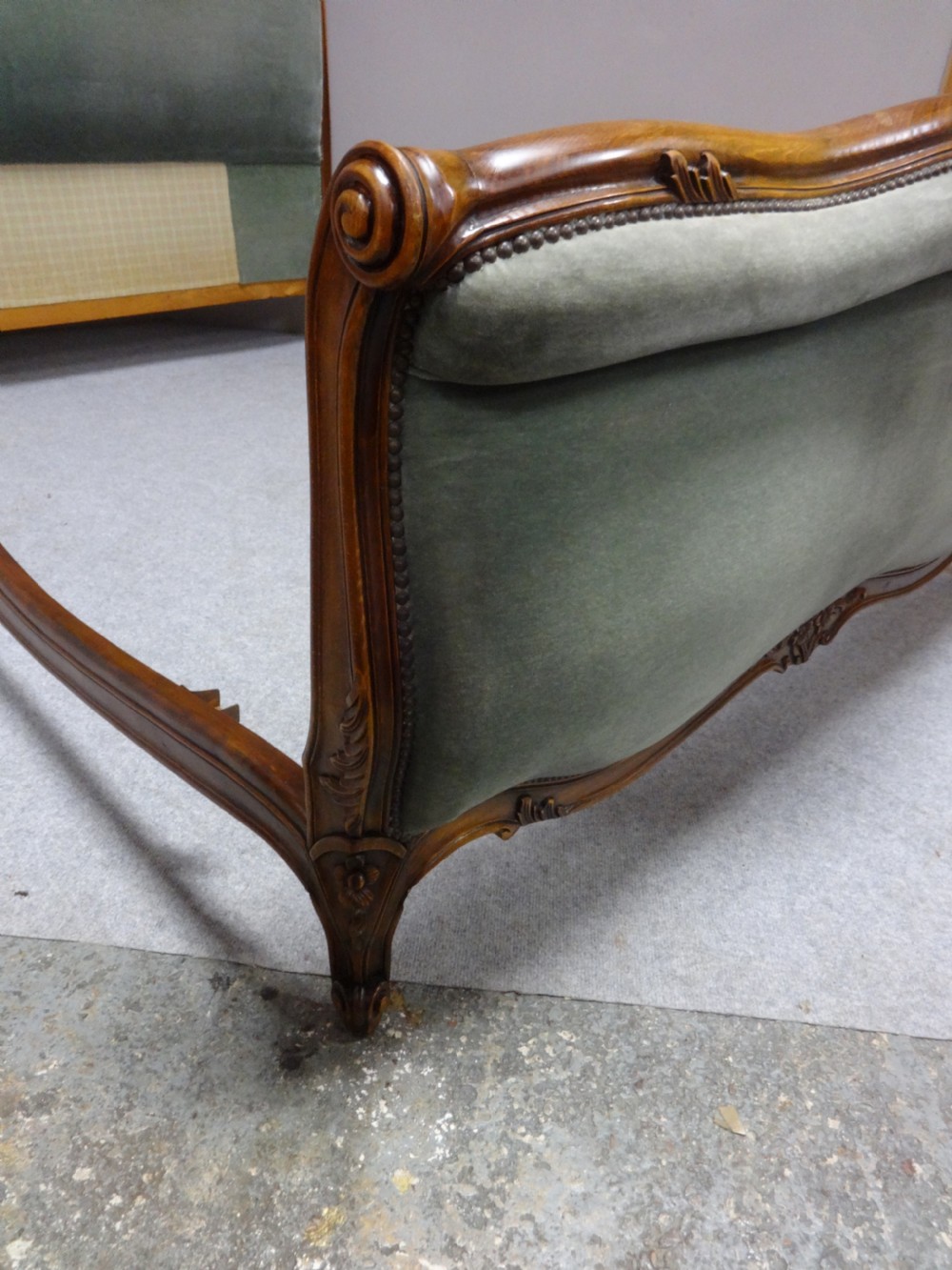 Lovely French  Roll End Double Bed View V