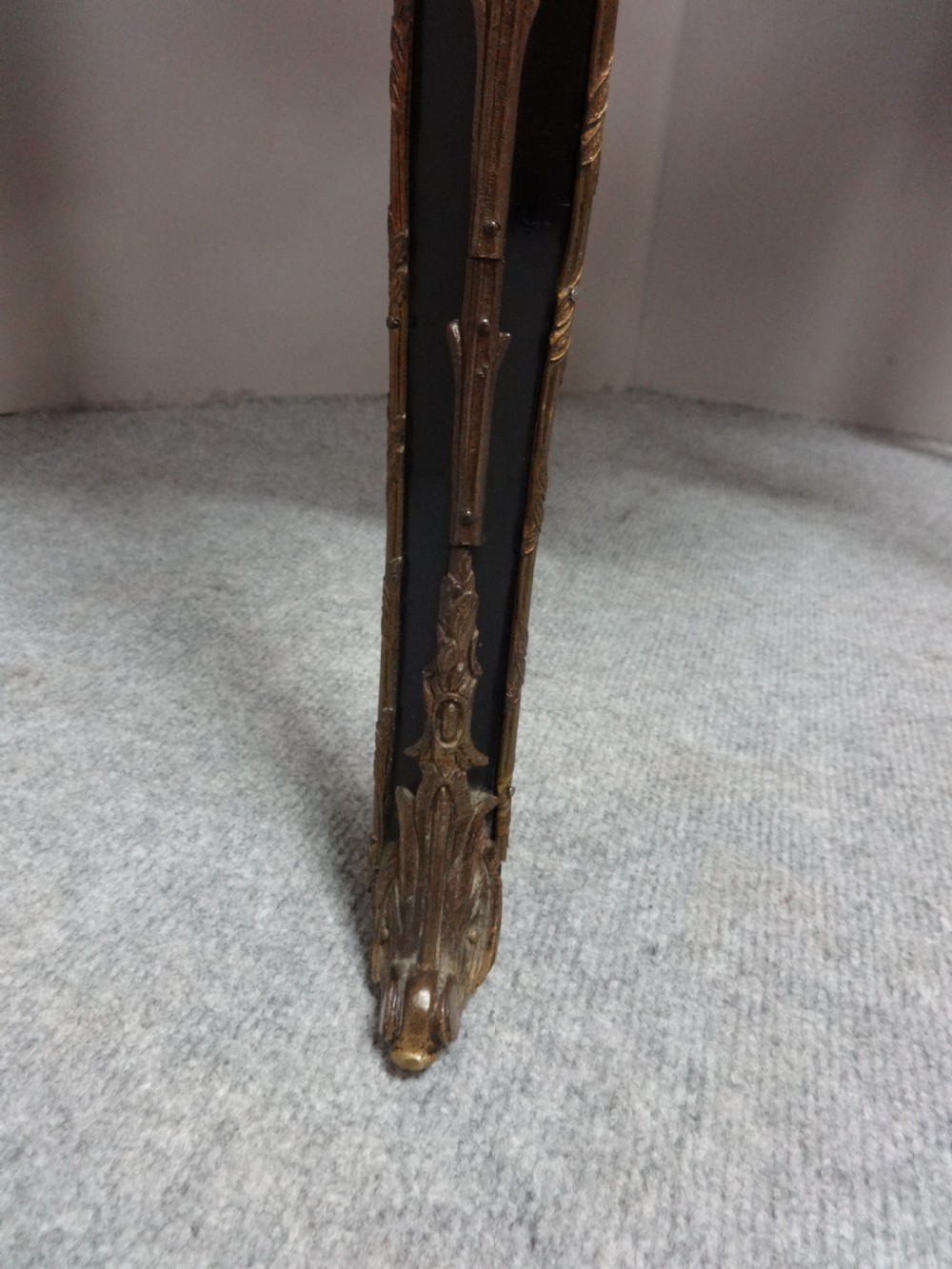 Brass inlaid and Boule Console Table View VIII