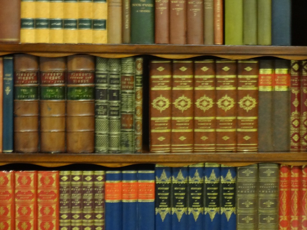 Superb Quality Victorian Mahogany Open Library Bookcase View VII
