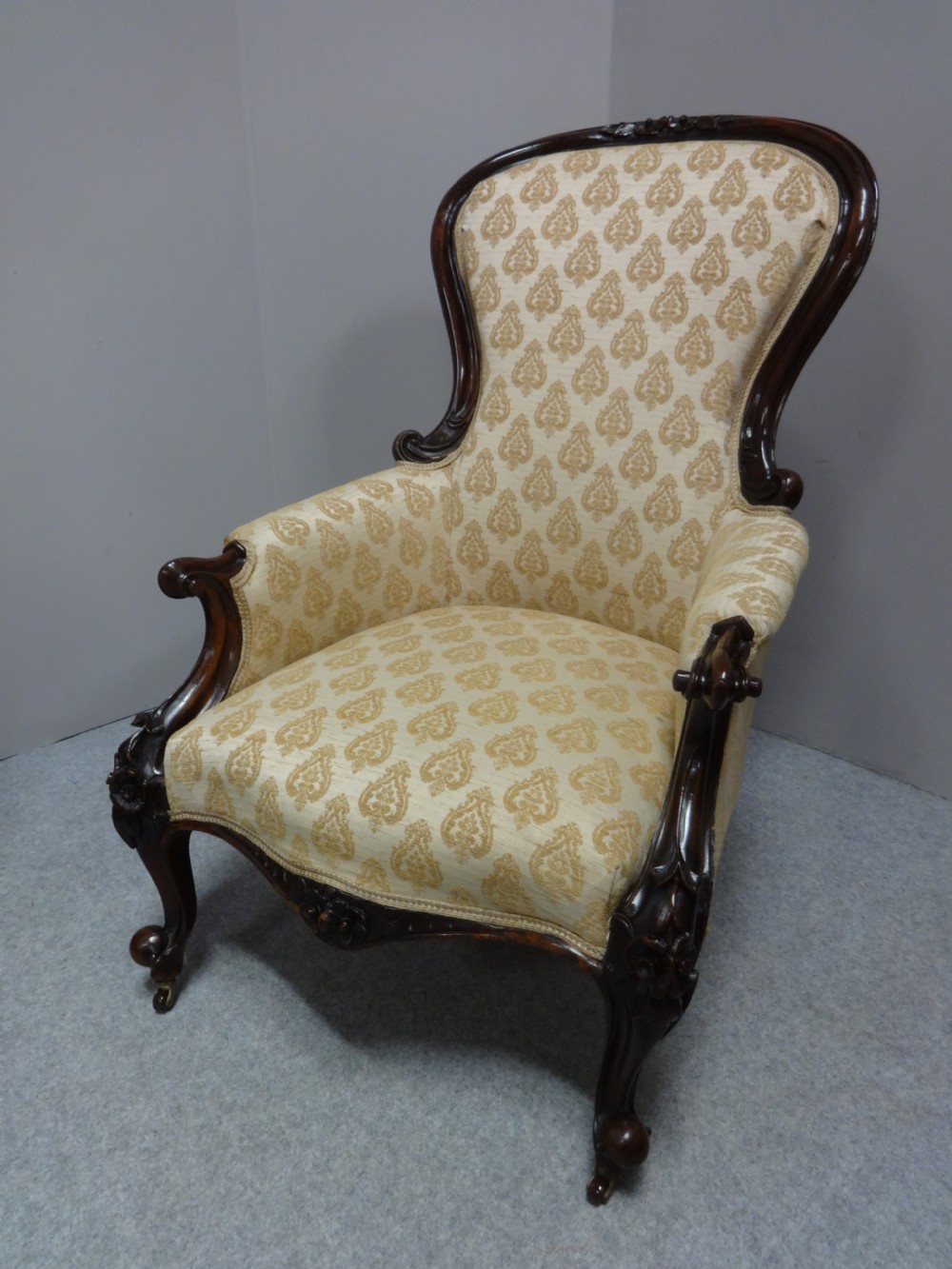 Victorian Rosewood Armchair
