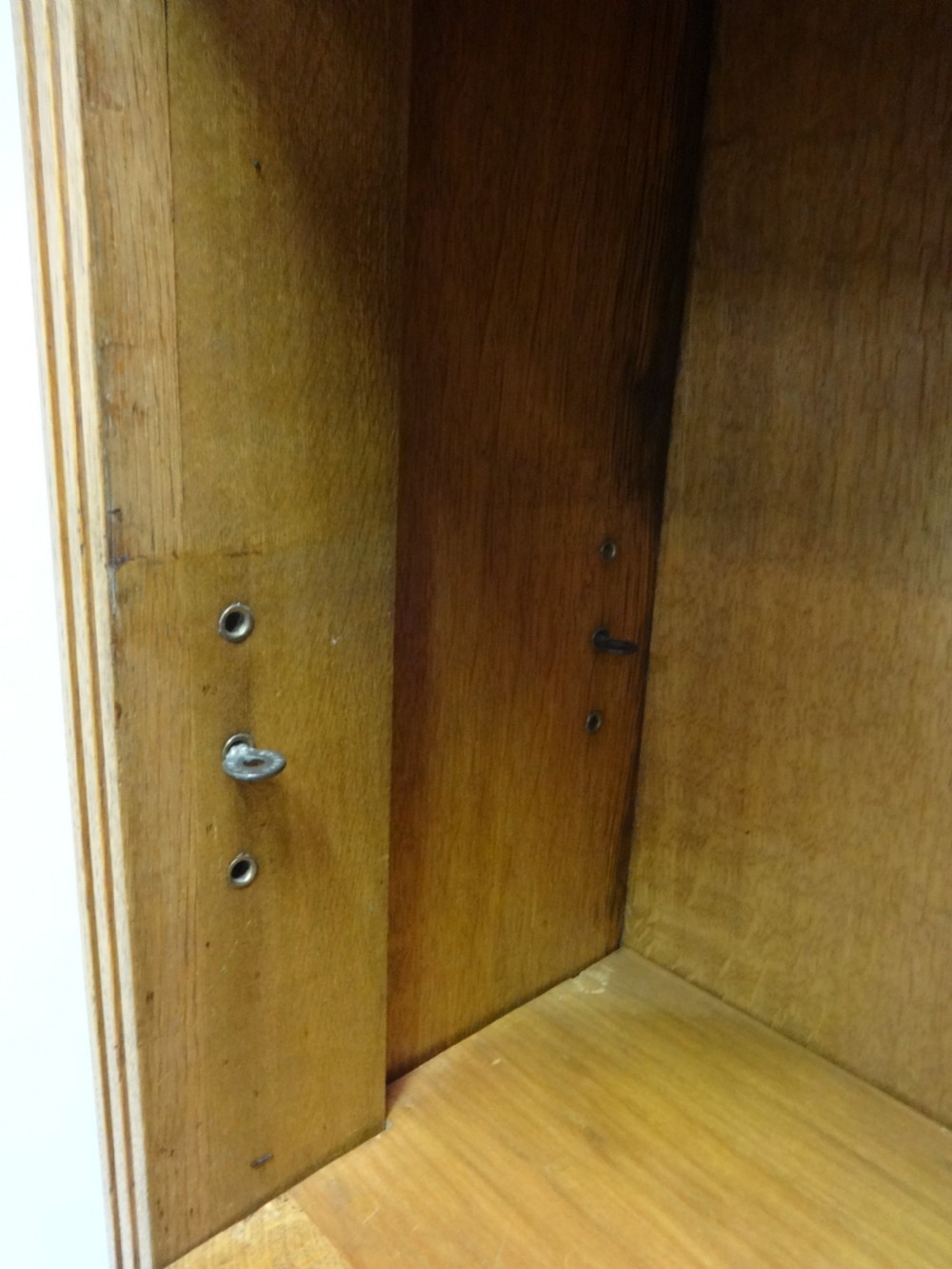 Outstanding Victorian Solid Golden Oak Open Library Bookcase View VII