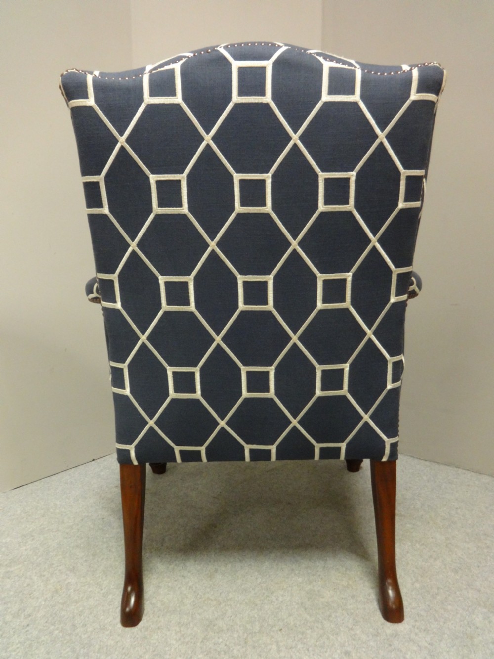 Very Good Mahogany Gainsborough Chair View V