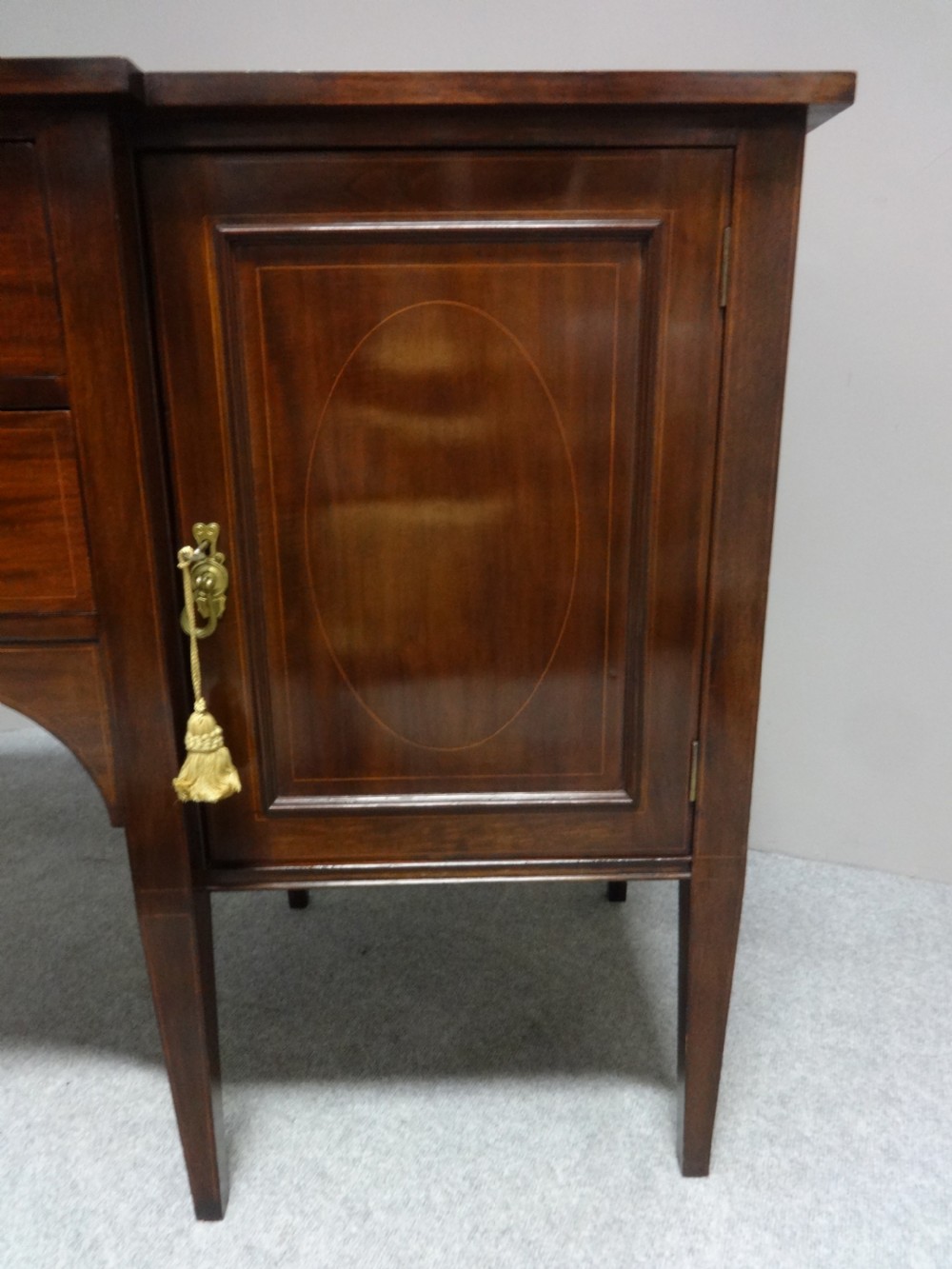 Wonderful Maples Mahogany Breakfront Sideboard View II
