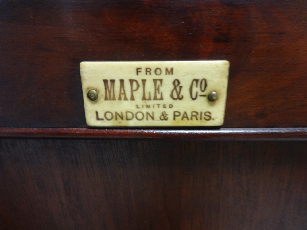 Wonderful Maples Mahogany Breakfront Sideboard View VIII
