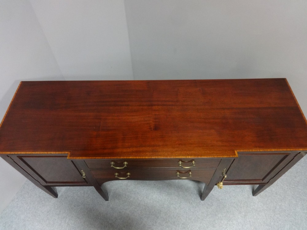 Wonderful Maples Mahogany Breakfront Sideboard View XI