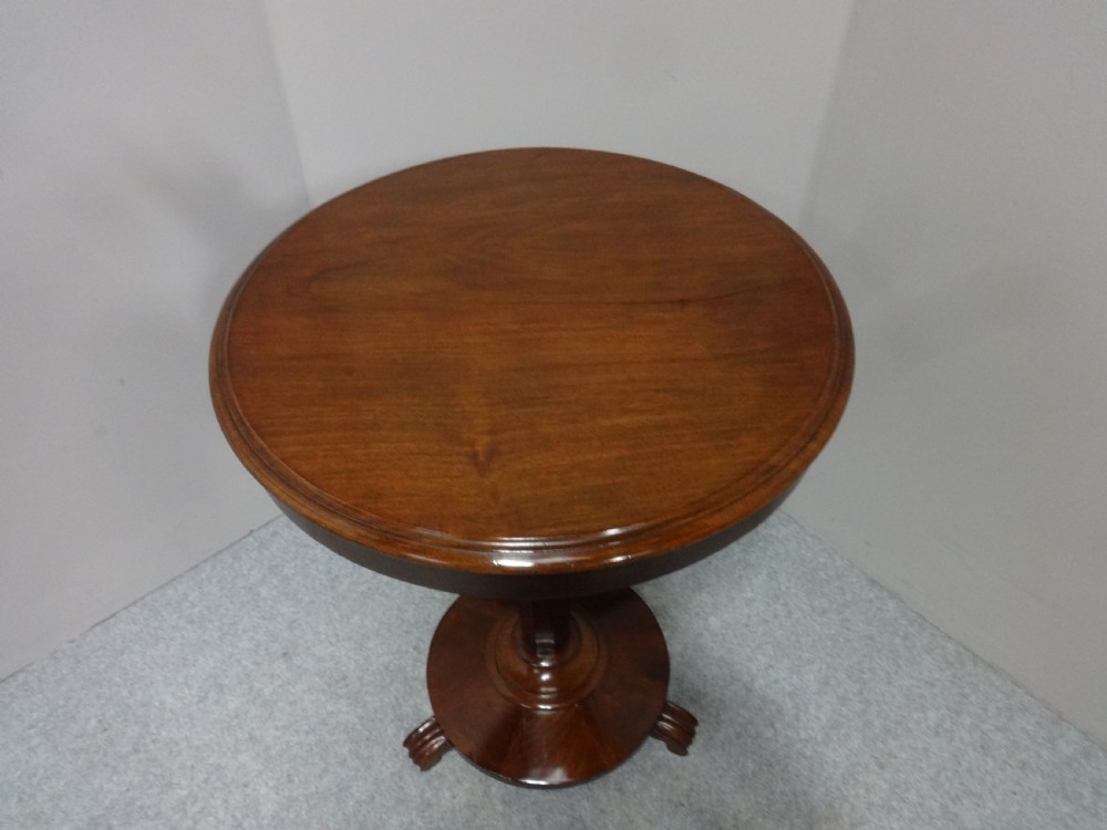 Pretty William 4th Mahogany Lamp Table View VII