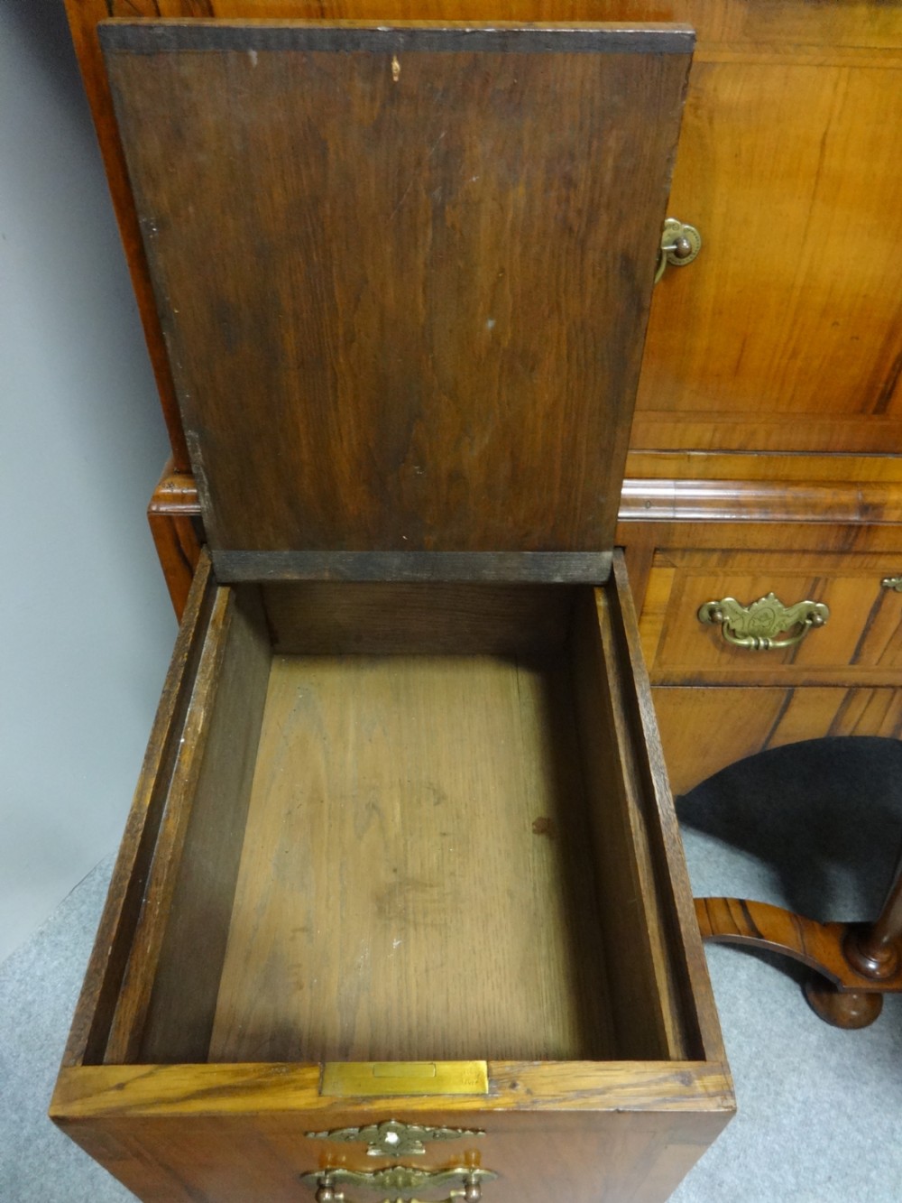 Queen Anne Walnut Chest on Stand View VII