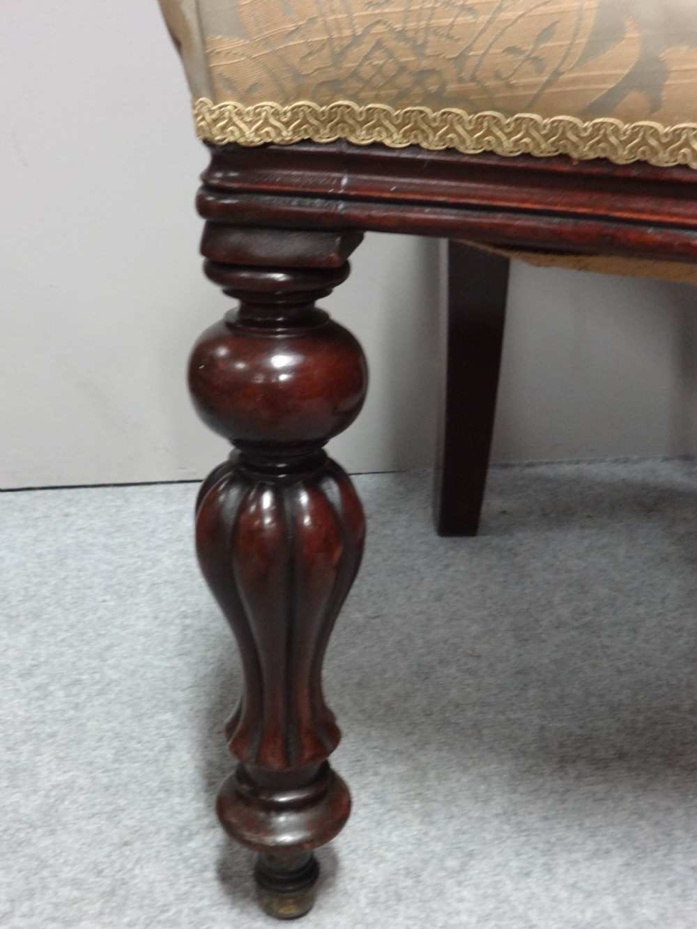 Set Six William 4th Mahogany Dining Chairs View V