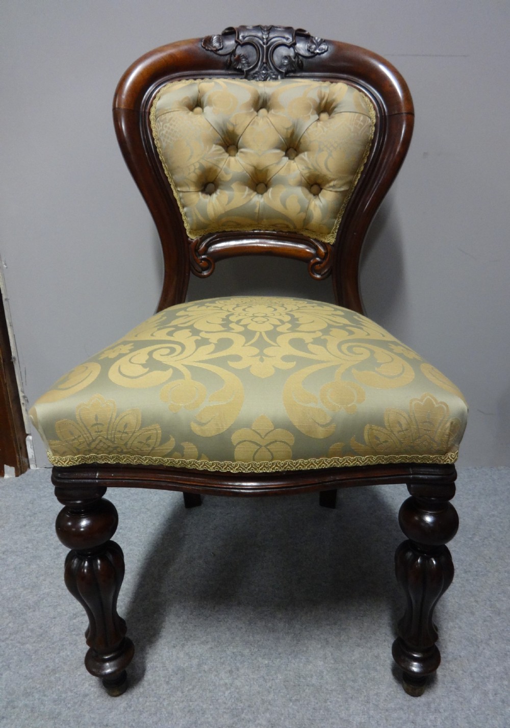 Set Six William 4th Mahogany Dining Chairs View VII