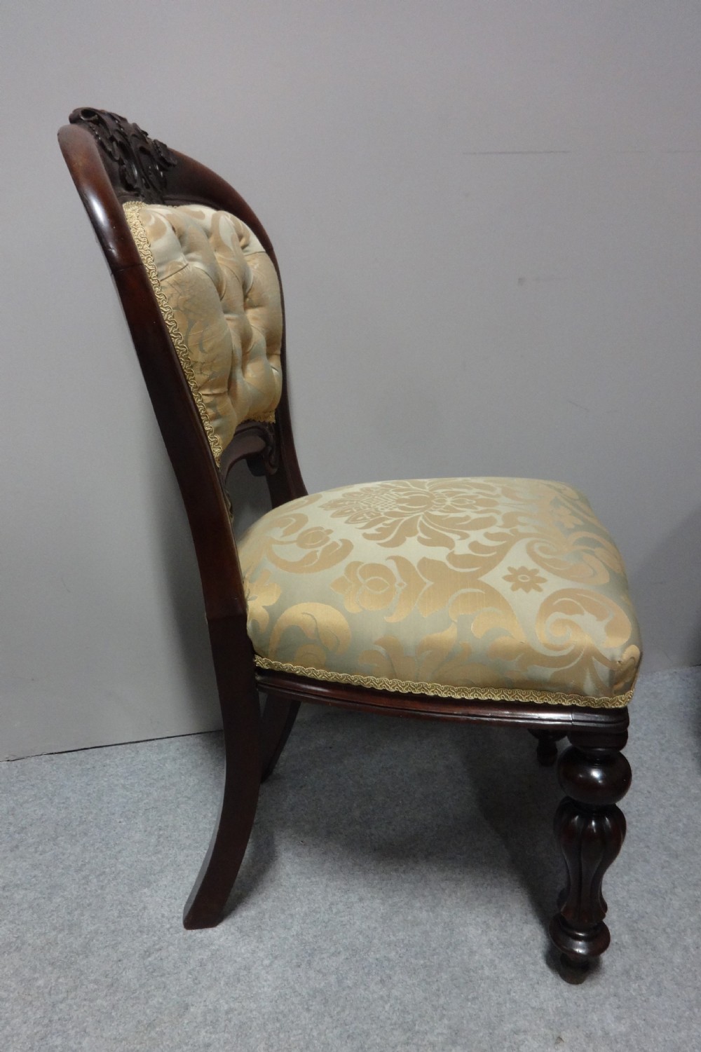 Set Six William 4th Mahogany Dining Chairs View IX