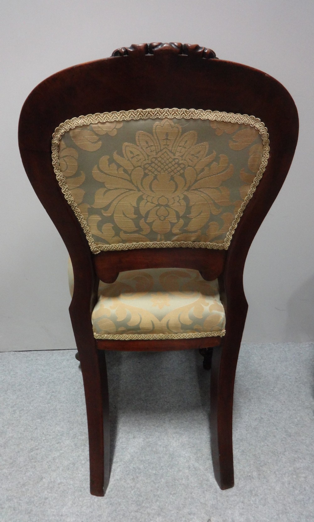 Set Six William 4th Mahogany Dining Chairs View X