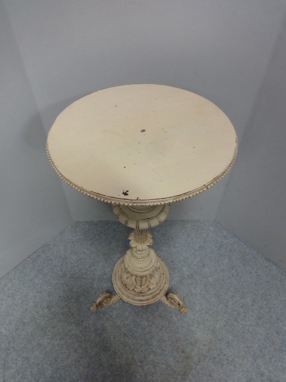 Victorian Painted Pedestal Table View II