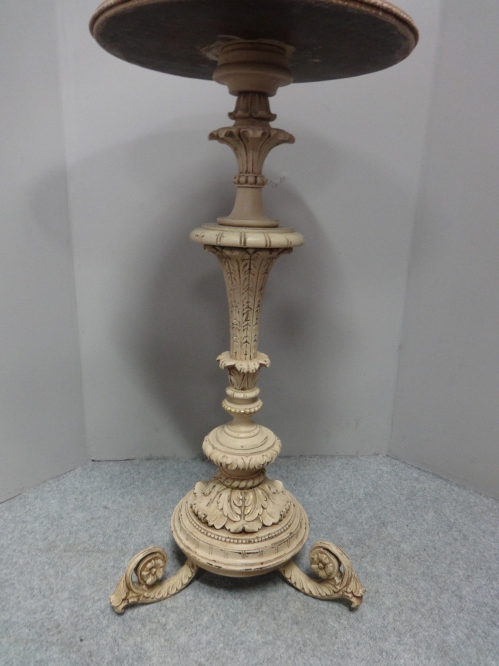 Victorian Painted Pedestal Table View III