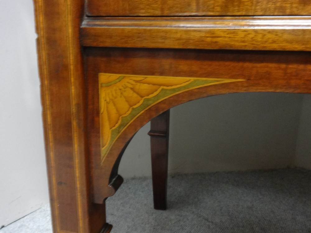Excellent Quality Inlaid Mahogany Display Cabinet View IV