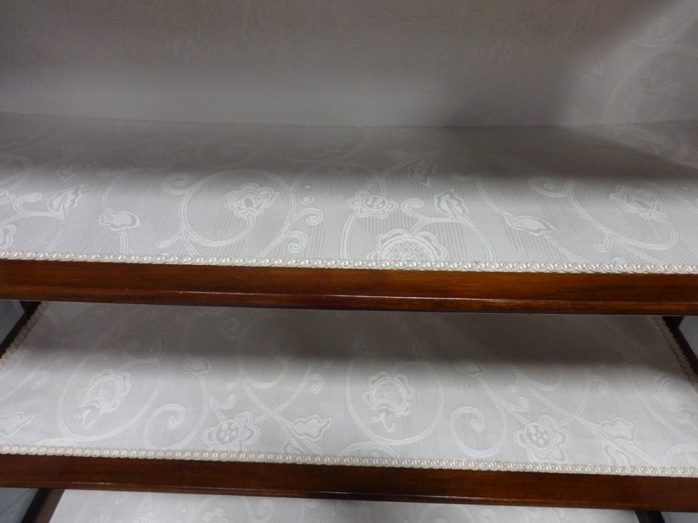 Excellent Quality Inlaid Mahogany Display Cabinet View XI