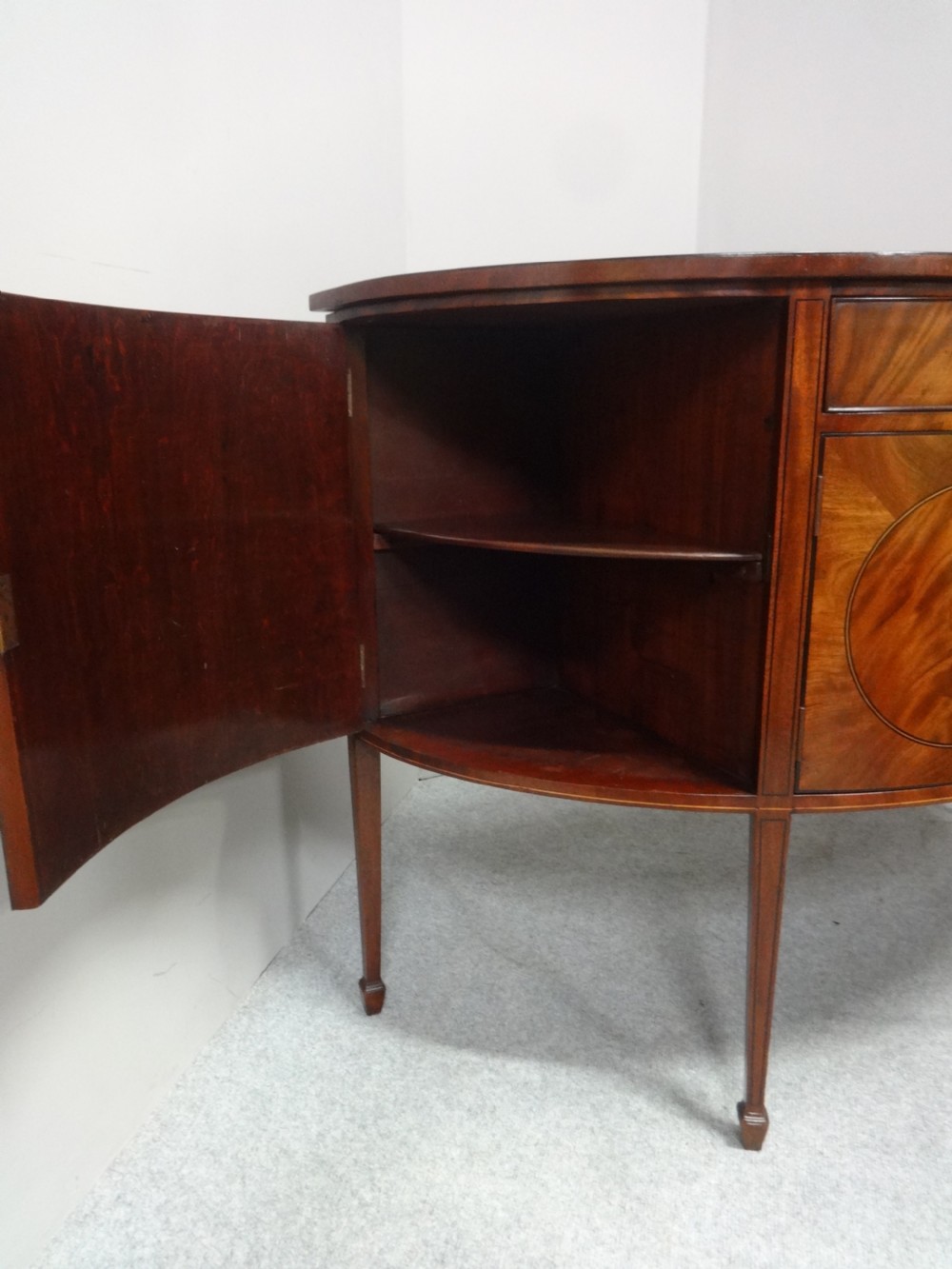  Inlaid  Mahogany Demi Loon Sideboard of Small Proportions View VI