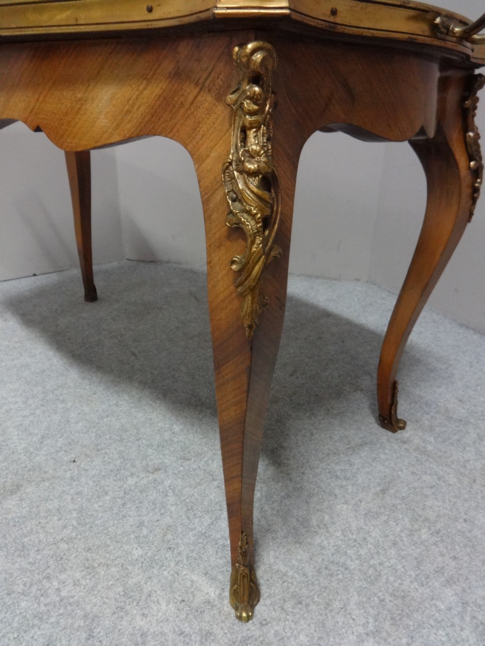 Lovely French Parquetry Coffee Table View V