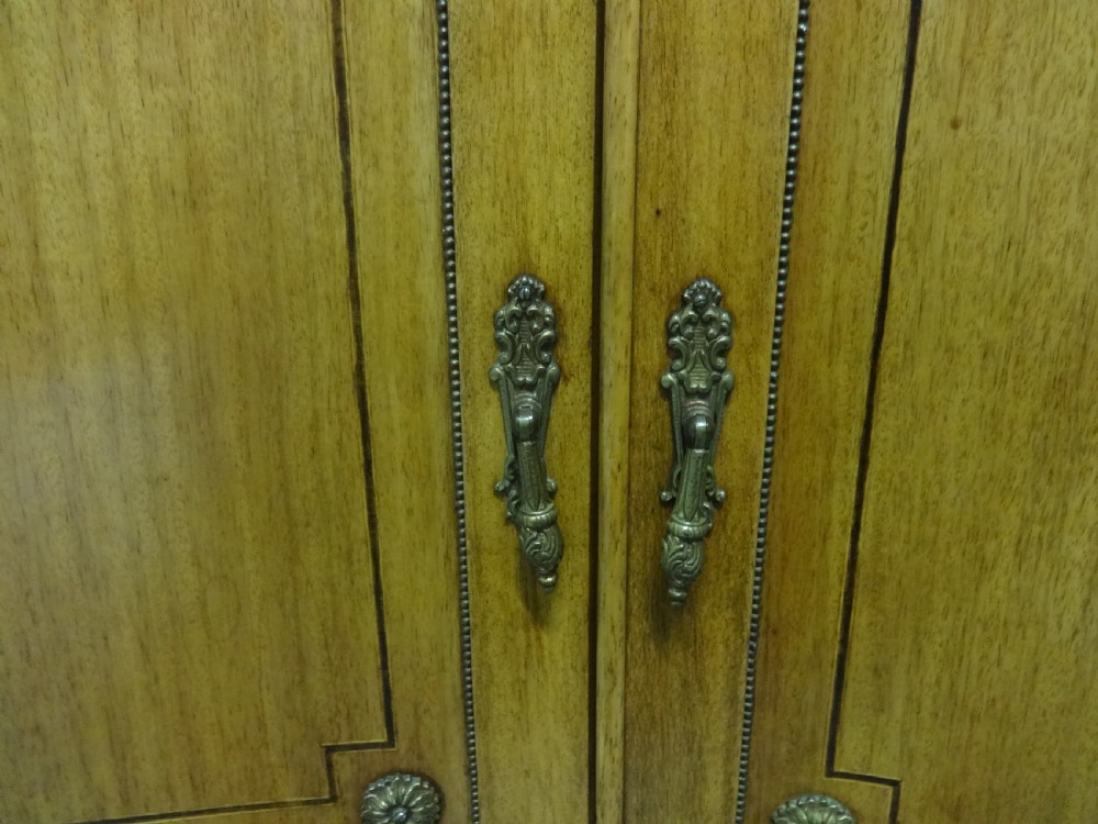 Fine Satinwood Kidney Shaped Side Cabinet View VIII
