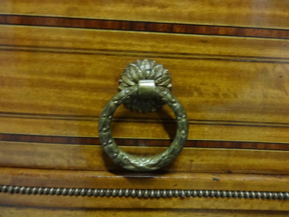 Fine Satinwood Kidney Shaped Side Cabinet View IX