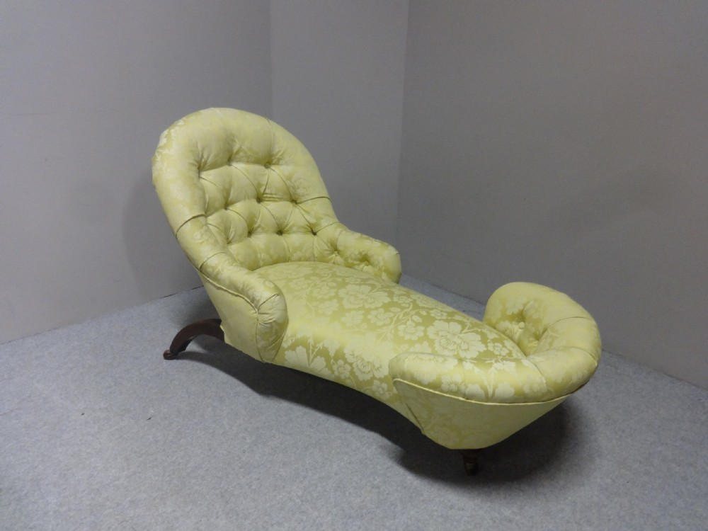 Fine Victorian Chaise Lounge
