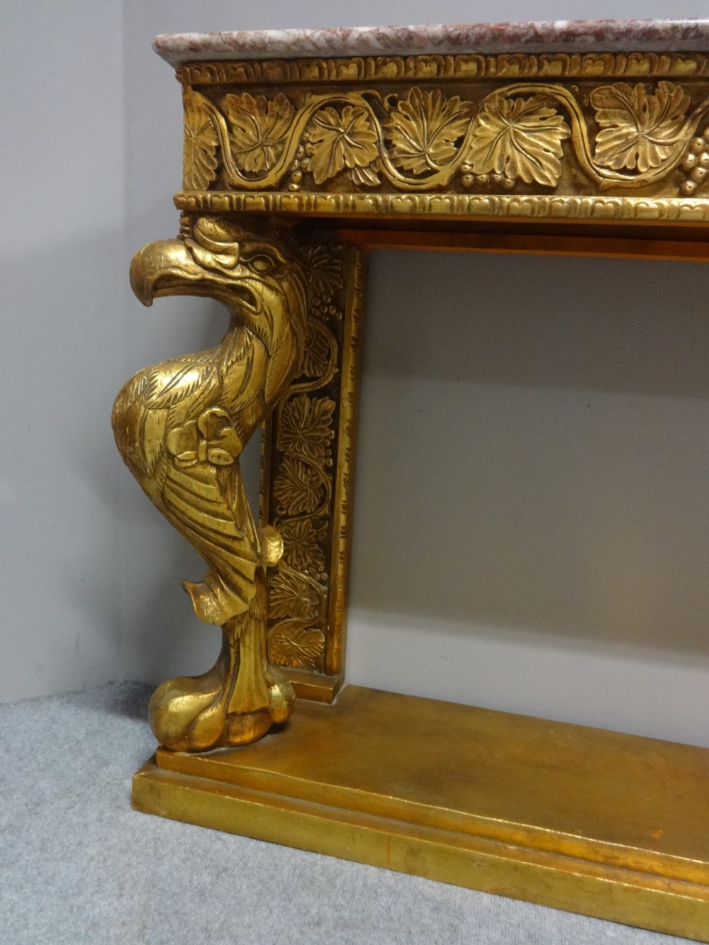 Super Gilt Console Table View II