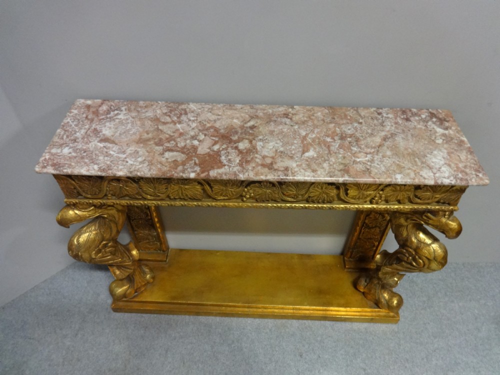 Super Gilt Console Table View VII