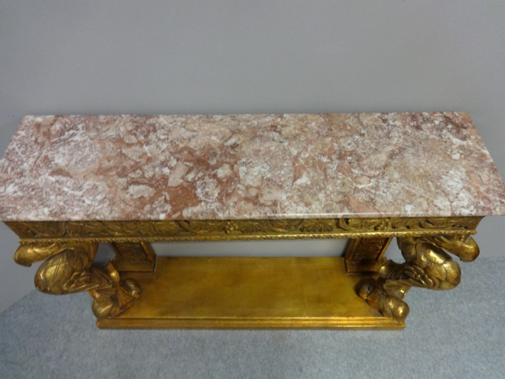 Super Gilt Console Table View VIII