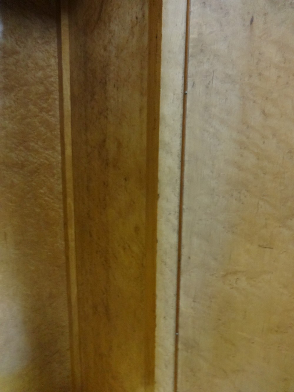 Outstanding Satinwood Inlaid Combination Wardrobe View IX