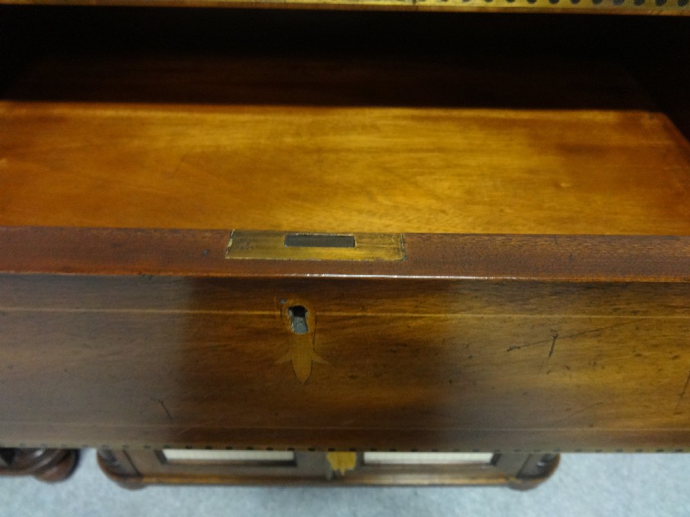 Top Quality Pair of Inlaid Dwarf Sidecabinets View IX