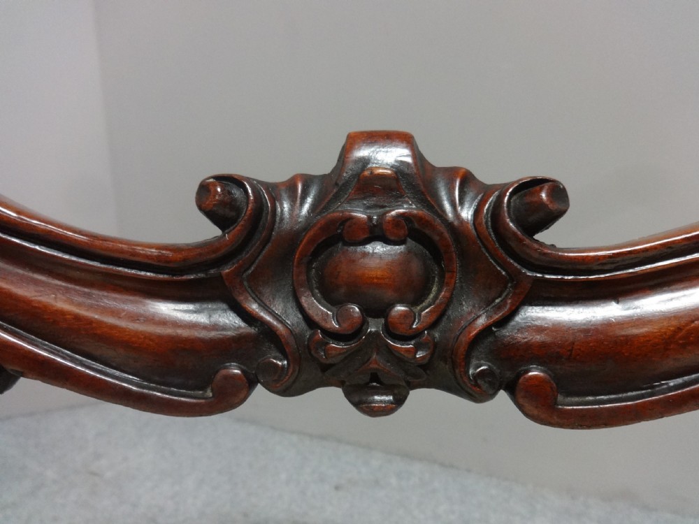 Set Six Victorian Mahogany Dining Chairs View V