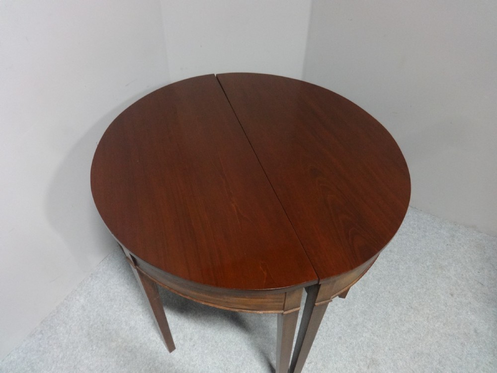 Good Pair Regency Mahogany Console Tables View IV
