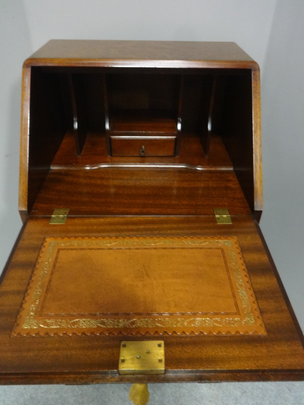 Burr Walnut Bureau of Small Proportions View VII