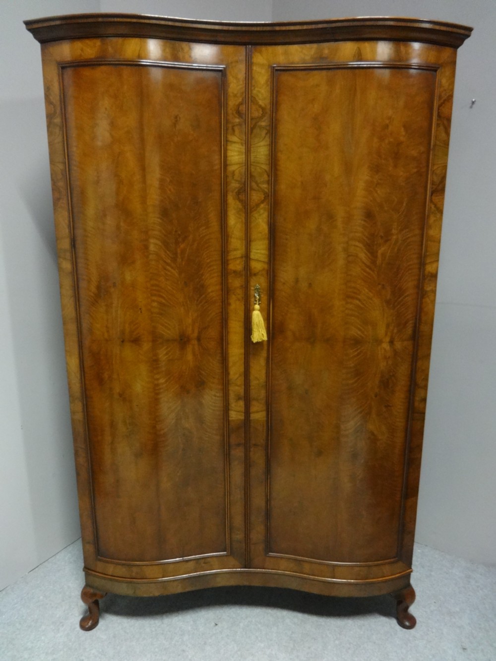 Good Burr Walnut Wardrobe