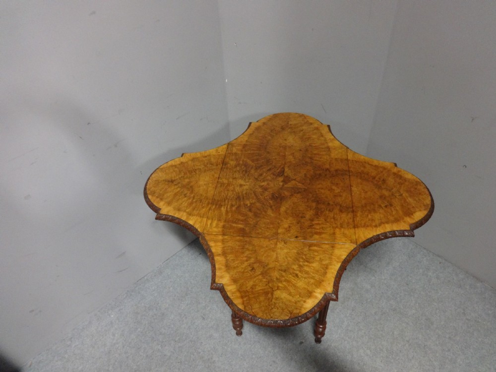 Top Quality Burr Walnut Table View III