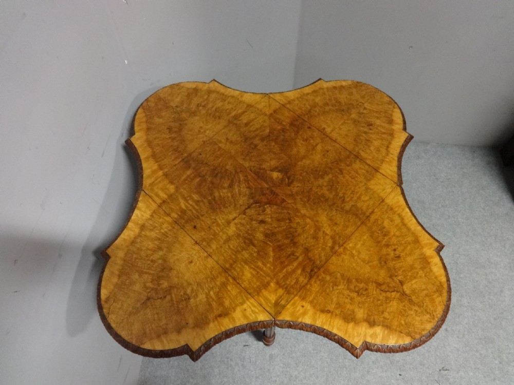 Top Quality Burr Walnut Table View X