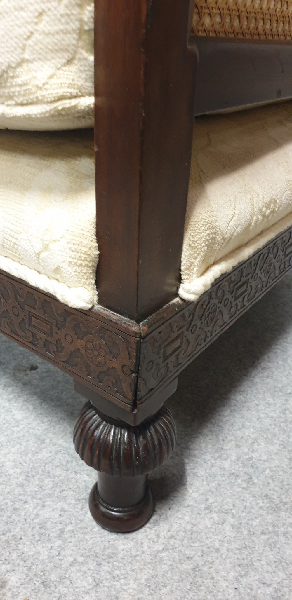 Super Magogany Bergere Armchair View II