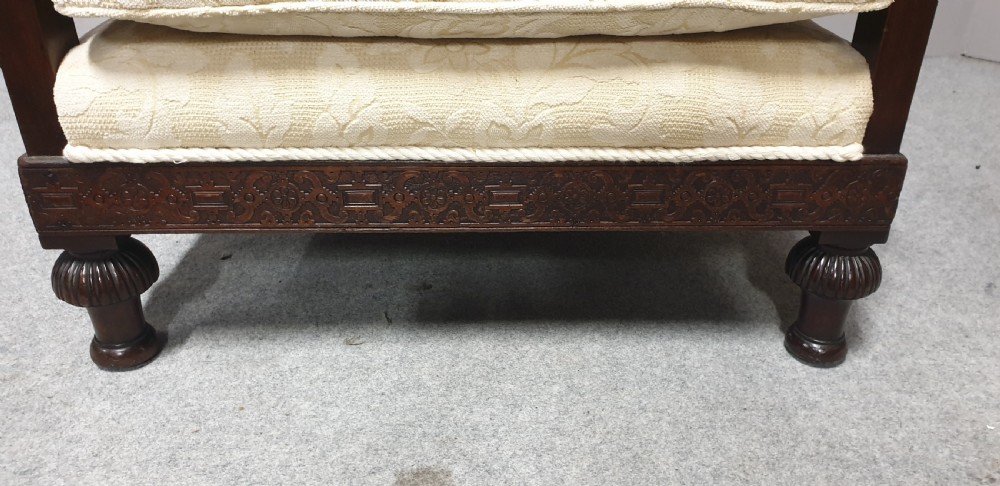 Super Magogany Bergere Armchair View IV