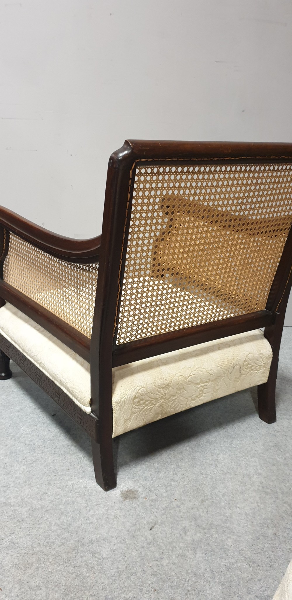 Super Magogany Bergere Armchair View VIII