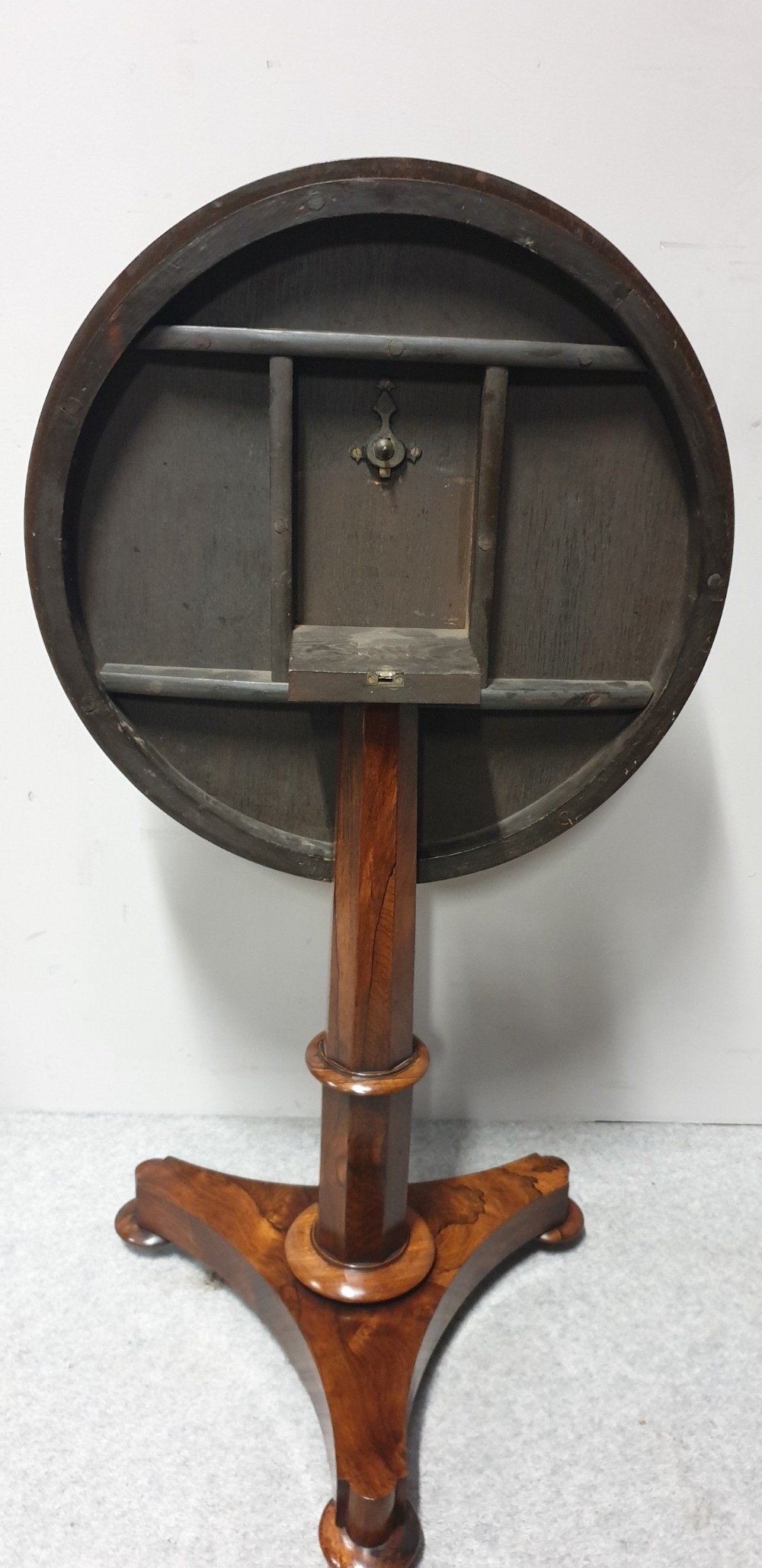 Outstanding Regency Rosewood Occasional Lamp Table View VIII
