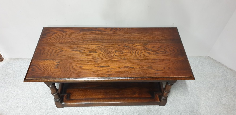 Oak Plank Coffee Table  View IV