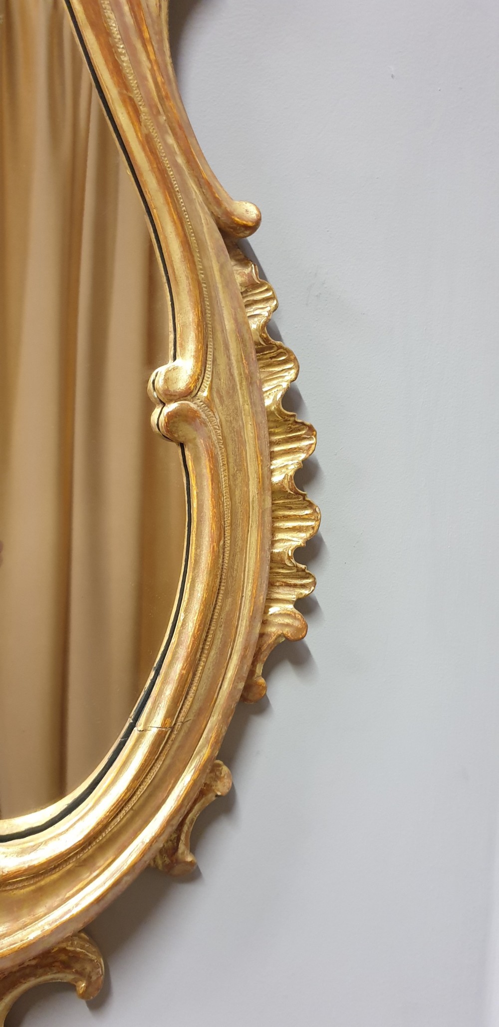 Superb Pair of Rococco Gilt Mirrors View IV