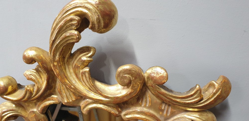 Superb Pair of Rococco Gilt Mirrors View VII