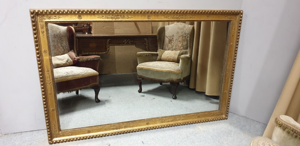 Large French Gilt Mirror View V